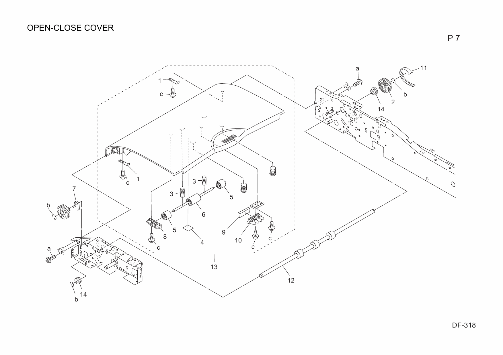 Konica-Minolta Options DF-318 14GA Parts Manual-5